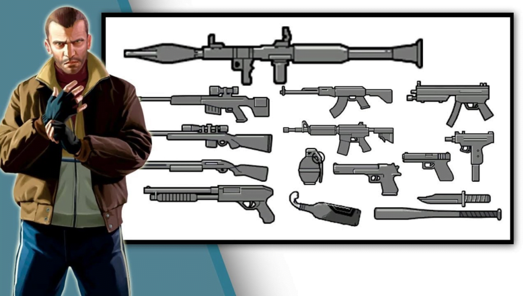 Guia completo de Armas do GTA IV: Descubra todos os segredos | Tec Loading