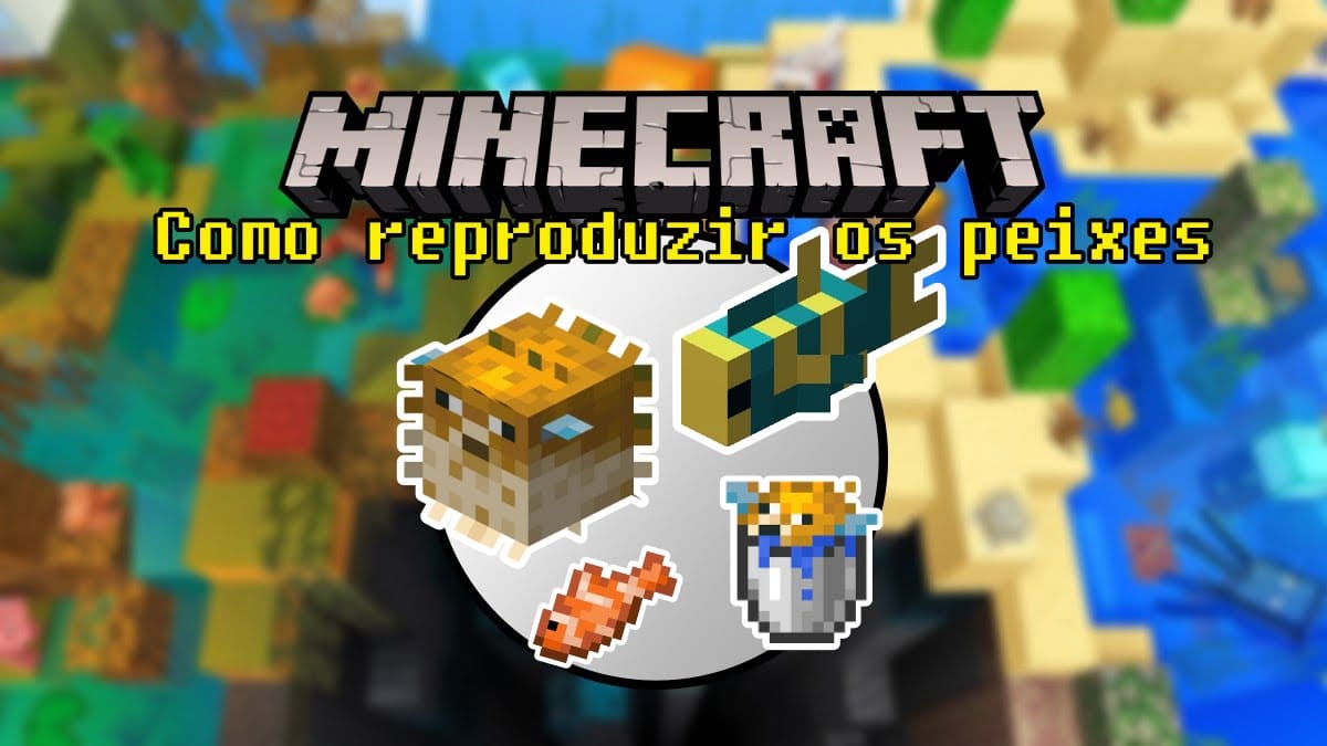 Como reproduzir peixe no Minecraft