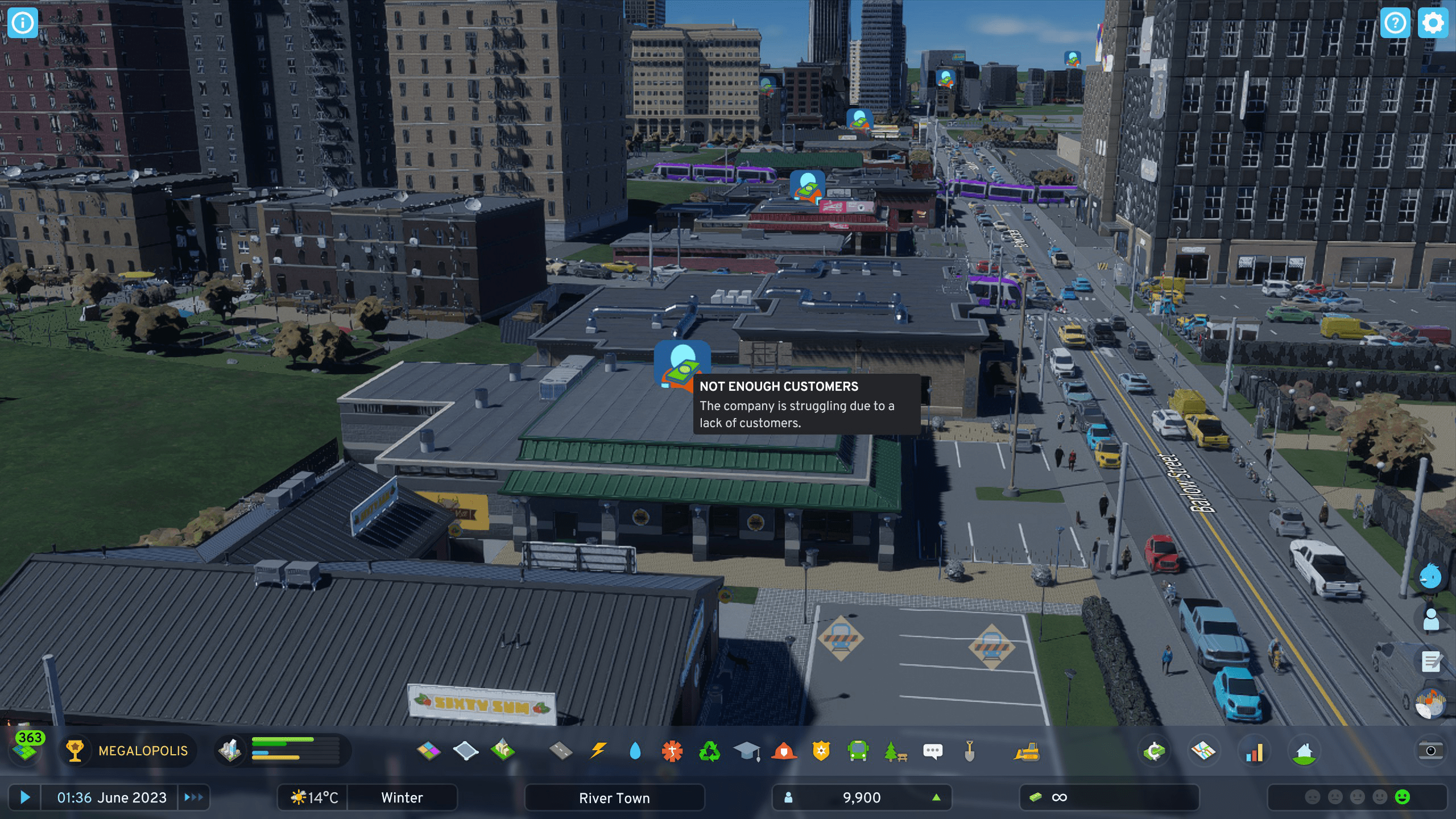 Segundo patch de Cities: Skylines 2 corrige problema de 'Clientes insuficientes' | Tec Loading