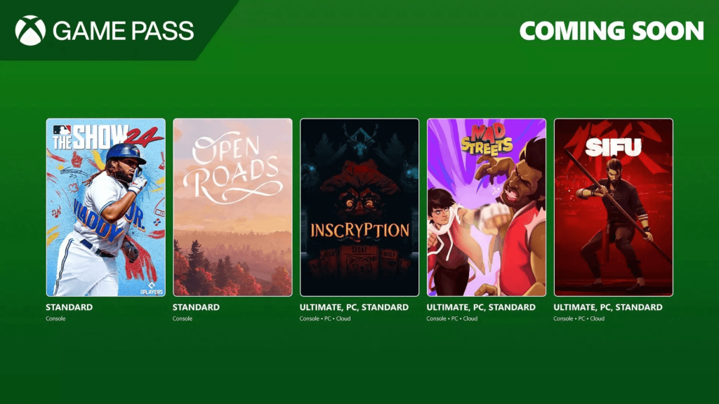 Xbox Game Pass de outubro com Sifu, MLB The Show 24 e mais novos jogos | Tec Loading