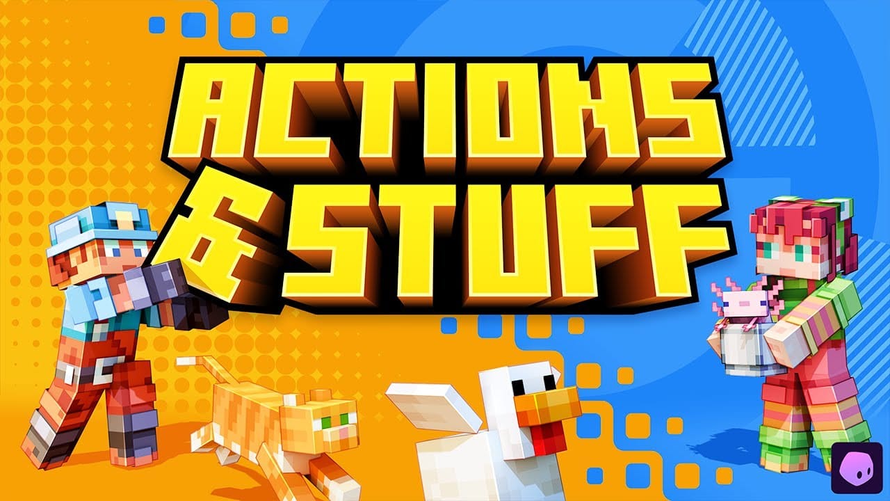 Como baixar e instalar grátis o Actions & Stuff no Minecraft Bedrock